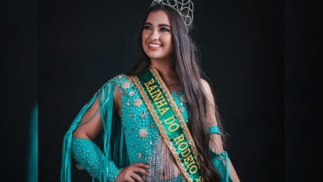 Yasmin Victória é a grande vencedora do concurso Rainha do Rodeio na Expo Catalão 2023: Uma noite de encanto e elegância