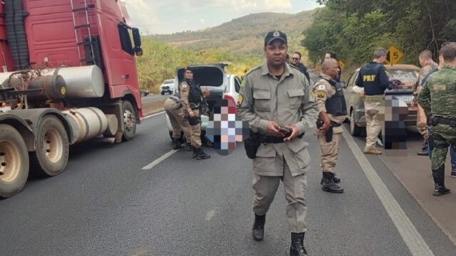 Suspeitos de disparo de arma de fogo em Catalão são presos na BR-050, em Araguari