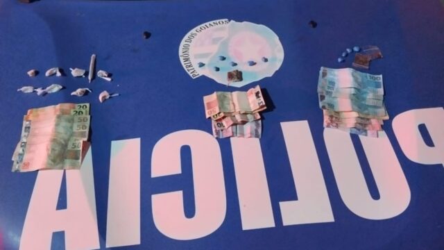 Polícia Militar de Cumari prende dois suspeitos e apreende menor por crime de tráfico durante festa do Rosário