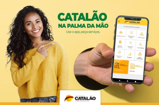 Saiba como solicitar serviços da Prefeitura pelo App “Catalão na Palma da Mão”