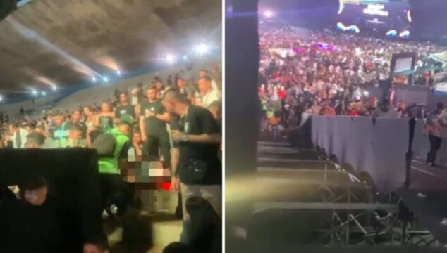 Mais de 20 pessoas ficam feridas após rampa desabar durante festival de rap em Goiânia