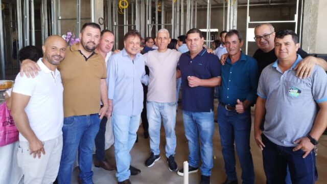 Prefeito Cebinha e Vereadores de Ouvidor visitam Hospital Regional em Catalão - Convite feito por Adib Elias para obra de R$100 milhões