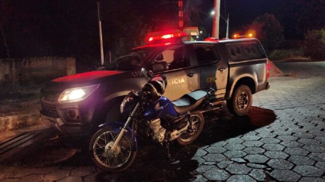 Cidade de Pires do Rio: CPE realiza ação contra porte ilegal de arma de fogo