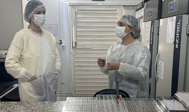 Promotora de Justiça visita obra da nova sede do Hemocentro em Catalão