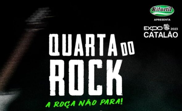 Quarta do Rock promete esquentar a Expo Catalão 2023