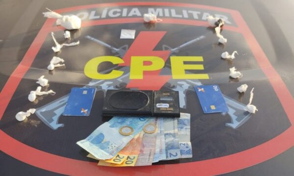 CPE prende homem pelo crime de tráfico de drogas, em Pires do Rio
