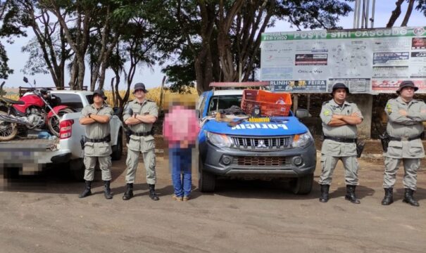 Em Leopoldo de Bulhões, Batalhão Rural prende em flagrante tio que matou sobrinho por motivo fútil