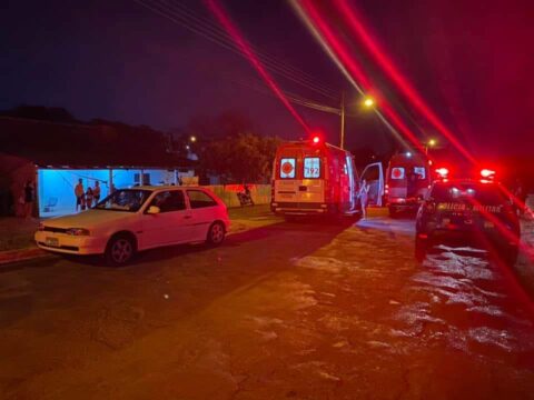 URGENTE: Em Caldas Novas, três pessoas, incluindo um idoso, são baleados