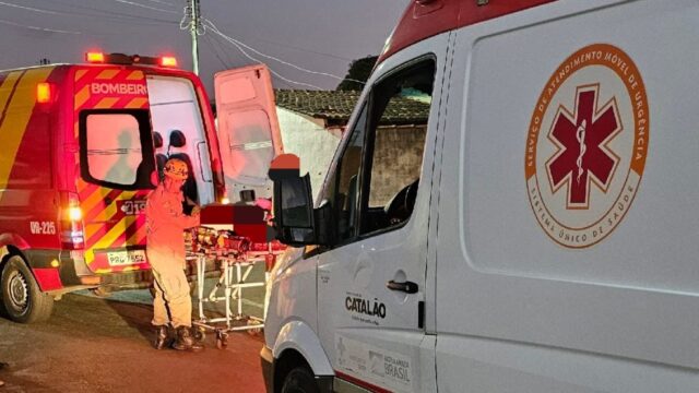 Mulher fica ferida em acidente envolvendo duas motos em Catalão