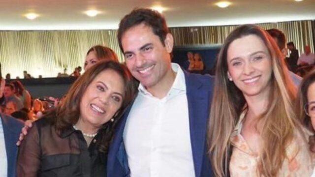Deputado estadual Jamil Calife e sua esposa participaram do II Encontro de Primeiras Damas do Estado de Goiás