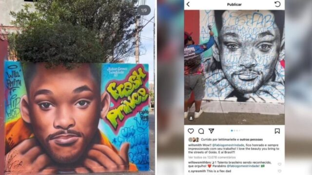 Will Smith publica obra de artista plástico de Goiás; veja