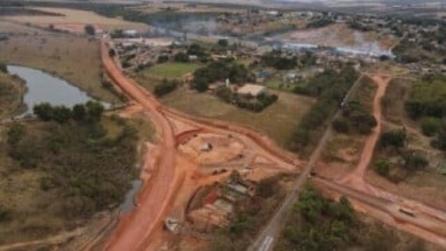 Obras do Contorno Sudoeste de Ipameri avançam para fase final de terraplanagem