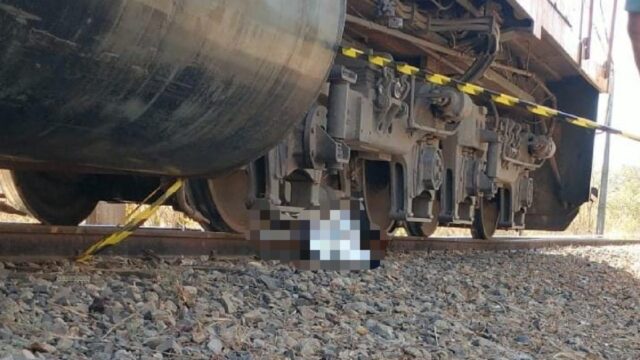 Acidente fatal em Ipameri: Homem de 54 anos morre atropelado por locomotiva na Vila Estrela