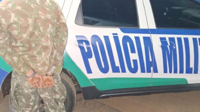 Santa Cruz de Goiás: PM prende agressor por violência doméstica e porte de arma de fogo
