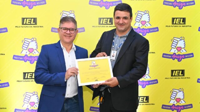 IEL premia Prefeitura de Catalão com o título Amiga do Estágio