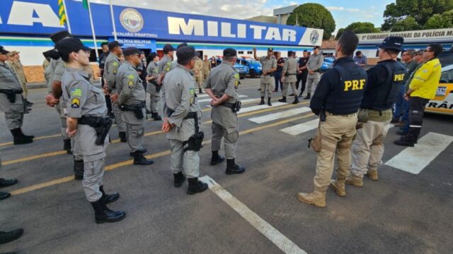 Operação Integrada das forças de Segurança tem início nesta sexta-feira (18), em Catalão
