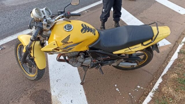 PRF registra apenas um acidente no final de semana em Catalão; motorista de moto se fere em colisão