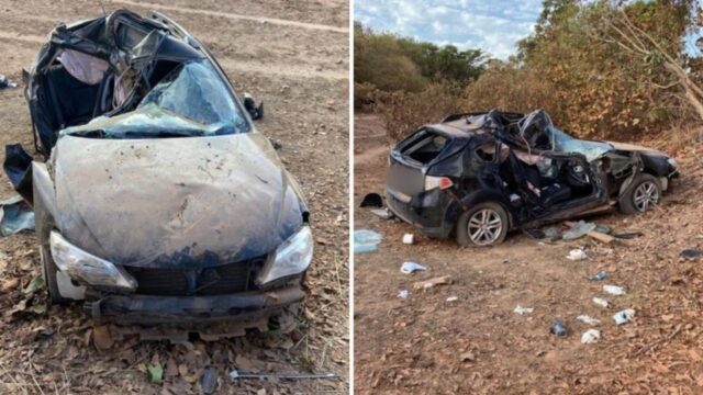 Adolescente de 12 anos morre após mãe perder controle do carro e bater contra árvore
