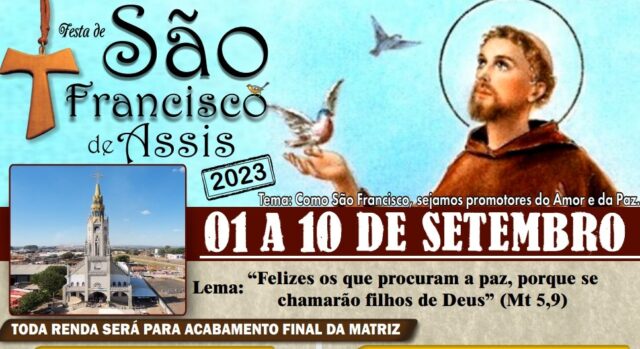 Após três anos, a festa de São Francisco esta de volta