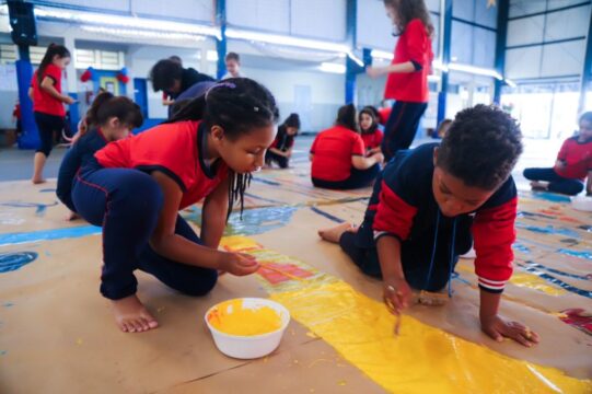 Escola pública em Catalão recebe Oficinas gratuitas de Arte, Cultura e Incentivo à Leitura promovidas pelo Instituto Brasil Solidário