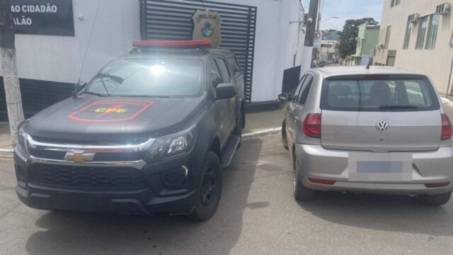 Automóvel furtado em Uberlândia é recuperado pela Polícia na região de Catalão