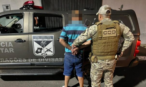 Em Catalão, COD realiza prisão de foragido da Justiça pelo crime de duplo homicídio cometido em Valparaíso de Goiás