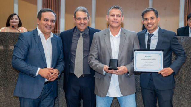 Reconhecimento empresarial em destaque: Homenagem ao catalano, Claudiney Rodrigues, executivo da Argo Telecom em São Bernardo do Campo