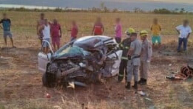 Pai e filha morrem após acidente na GO-118, em Planaltina de Goiás