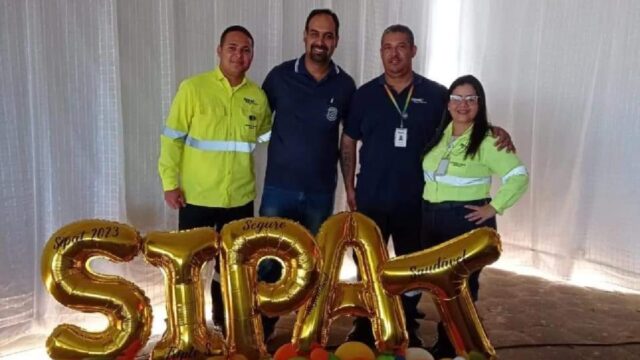 Diretoria do Sindicato Metabase participam da semana da Sipat na empresa Mosaic Fertilizantes
