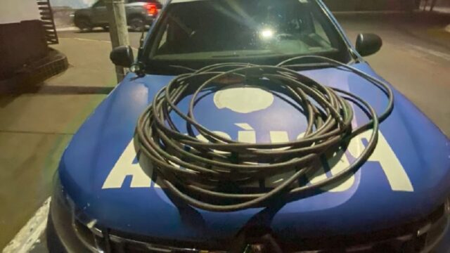 Suspeito é detido após tentativa de furtar fios de cobre em Catalão