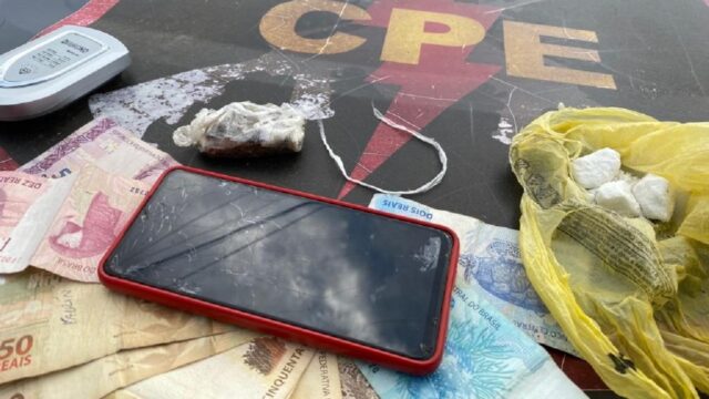 CPE apreende drogas de alto valor e prende suspeito em Campo Alegre de Goiás
