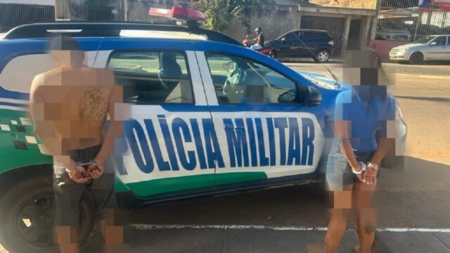 Polícia Militar prende suspeitos de roubo em residência em Pires do Rio