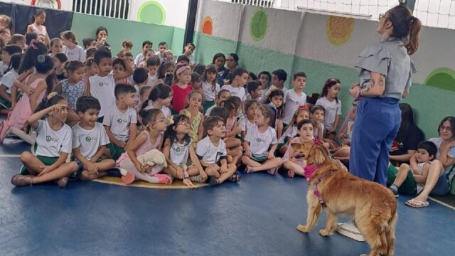 Patrulha Canina: Meu Pet na Escola - Projeto educacional promove conscientização sobre a causa animal em escola de Catalão