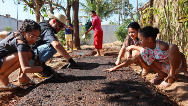 Estudantes de Catalão e Ouvidor (GO) recebem projeto de educação ambiental no mês de setembro