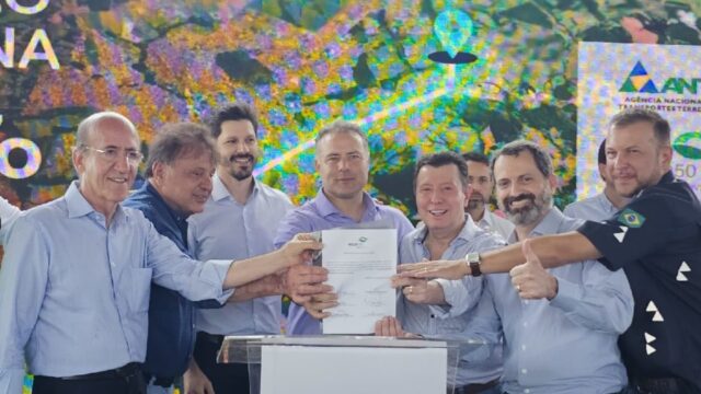 Cerimônia de lançamento marca início da obra de duplicação na BR-050 no perímetro urbano de Catalão
