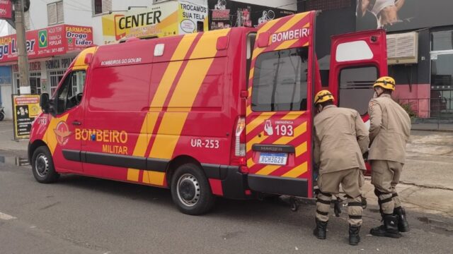 Motociclista fica ferido após sofrer queda de moto em avenida de Catalão