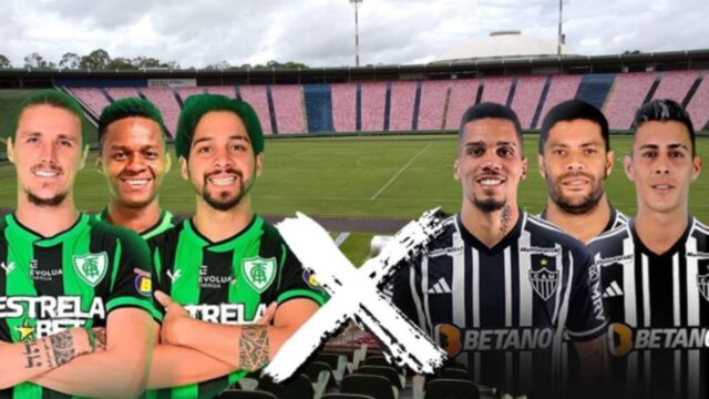 Clássico América-MG x Atlético-MG é confirmado para Uberlândia; veja data e horário do jogo