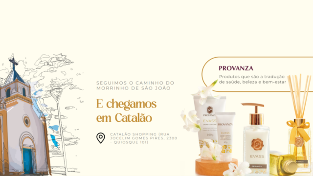 Inauguração da Provanza promete trazer uma experiência sensorial única para o Catalão Shopping