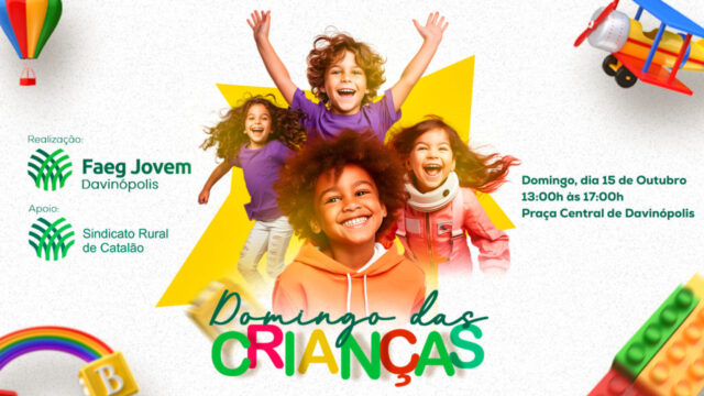Faeg Jovem de Davinópolis promove atividades em comemoração ao Dia das Crianças