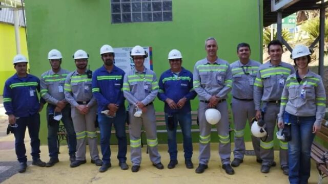 Dirigentes do Sindicato Metabase realizam visita de segurança na empresa Cmoc Nióbio