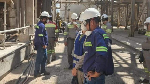 Diretoria do Sindicato Metabase finaliza visita técnica na empresa Cmoc Terminal
