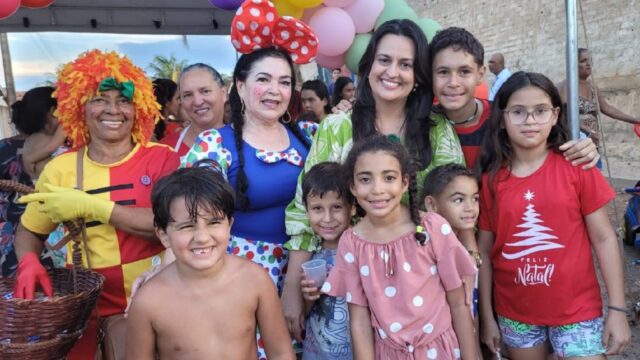 Solidariedade em Três Ranchos: 400 Crianças se reúnem para festa na casa da Dona Ilma