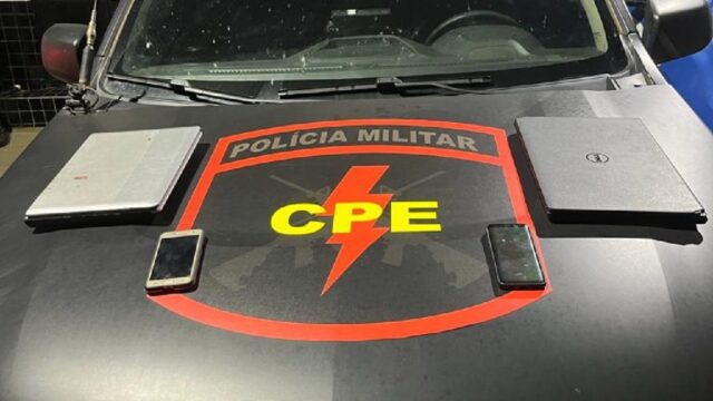 Em Catalão, CPE prende suspeito de furto em comércio