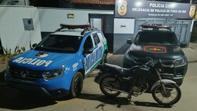CPE age rápido e prende suspeito de atirar contra jovem em Pires do Rio