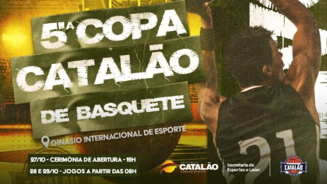Equipes de Goiás, Minas e DF vão competir na Copa Catalão de Basquete este fim de semana