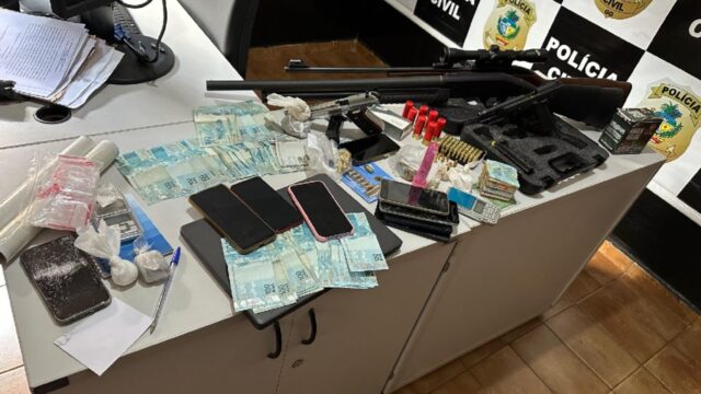 "Tempus Fugit": Operação integrada das polícias Militar, Civil e Penal desmantela redes criminosas em Ipameri e outras cinco cidades, culminando em nove prisões