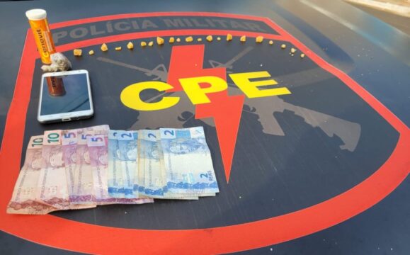 Homem é preso por comercialização e tráfico de drogas, em Catalão