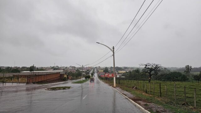 Alerta laranja para tempestade, chuva intensa e ventania para Catalão e região
