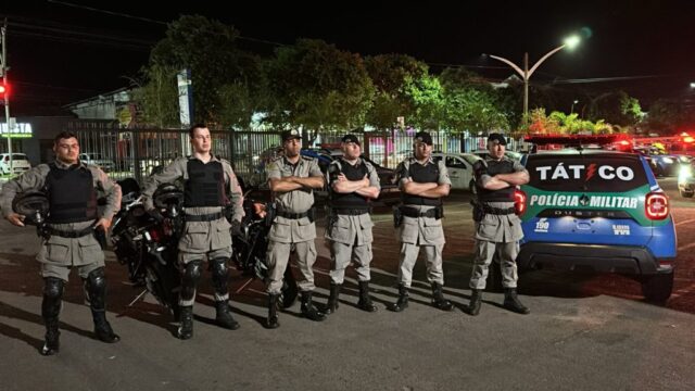 Operação Strike: 9ºCRPM/18ºBPM apresenta nova composição das equipes do Tático Móvel e Motociclístico, em Catalão