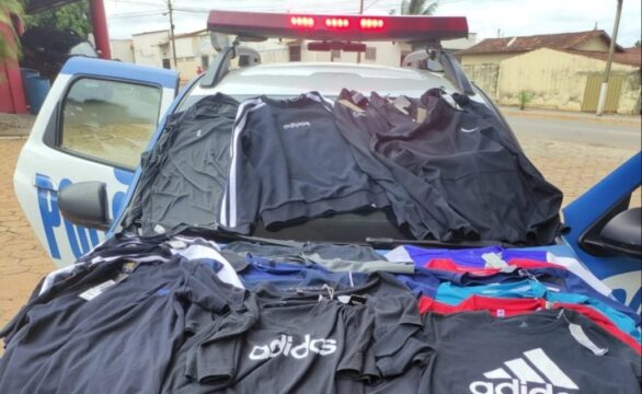 Homem é preso em flagrante após furtar loja no Setor Central de Pires do Rio